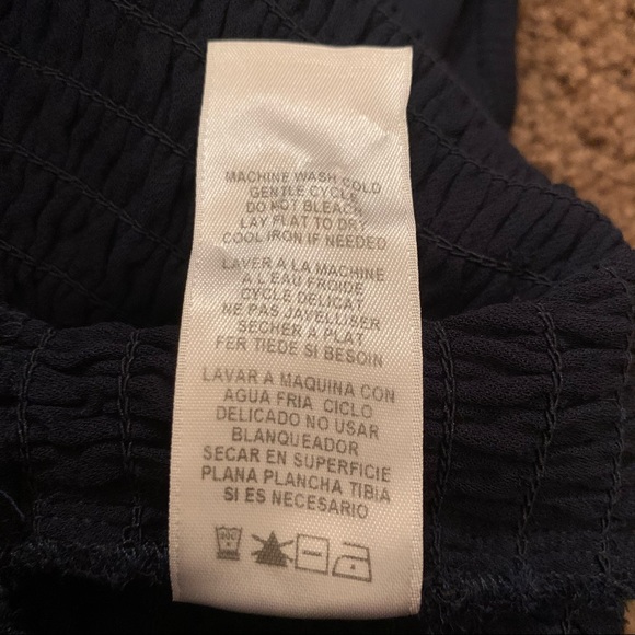 FRAME Tie Neck Smock Hem Top - Picture 9 of 11